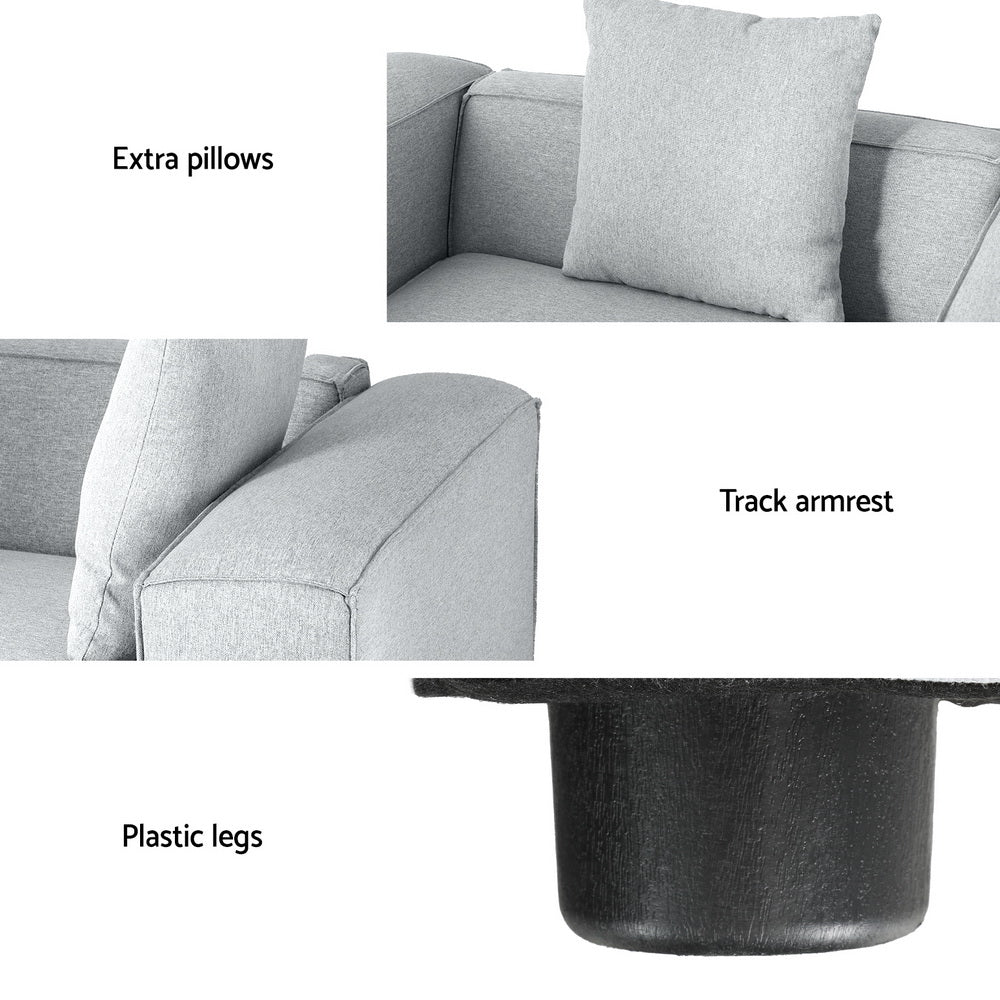 Alvin 4 Seater Modular Sofa