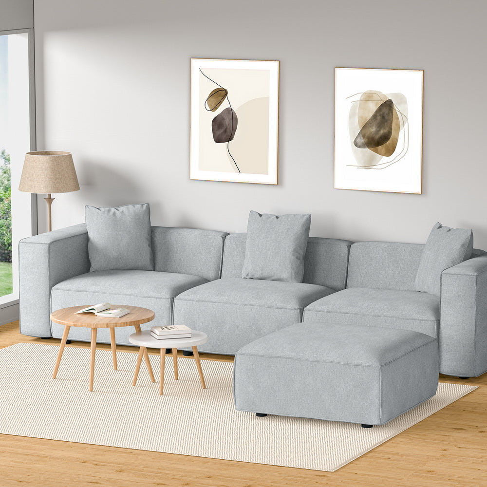 Alvin 4 Seater Modular Sofa
