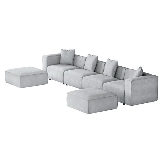 Alvin 6 Seater Modular Sofa